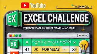 "Excel 2010 Challenge: Extract Data Based on Sheet Names"
