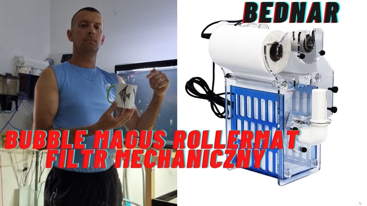 Automatyczny filtr mechaniczny Rollermat (Bubble Magus)