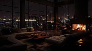 Download Lagu Regen \u0026 Feuer: Die perfekte gemütliche Nacht in der Stadt 🌧️🔥 Schlafen, Entspannen, Abschalten MP3
