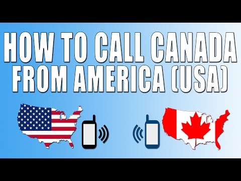 Video: How To Call Canada