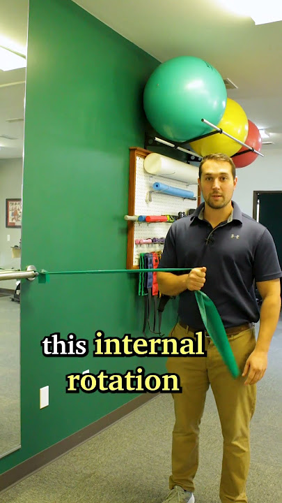 Top 3 Exercises for your shoulder to do with the Thera-Band