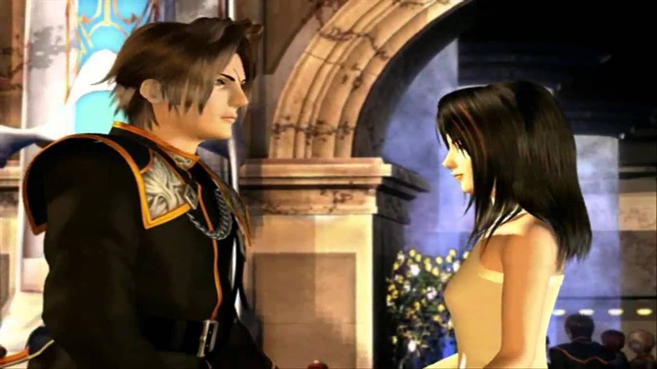 Final Fantasy 8 Rinoa. Final Fantasy VIII Squall and Rinoa. Final Fantasy 8 скволл. Танец Скволла и риноа.