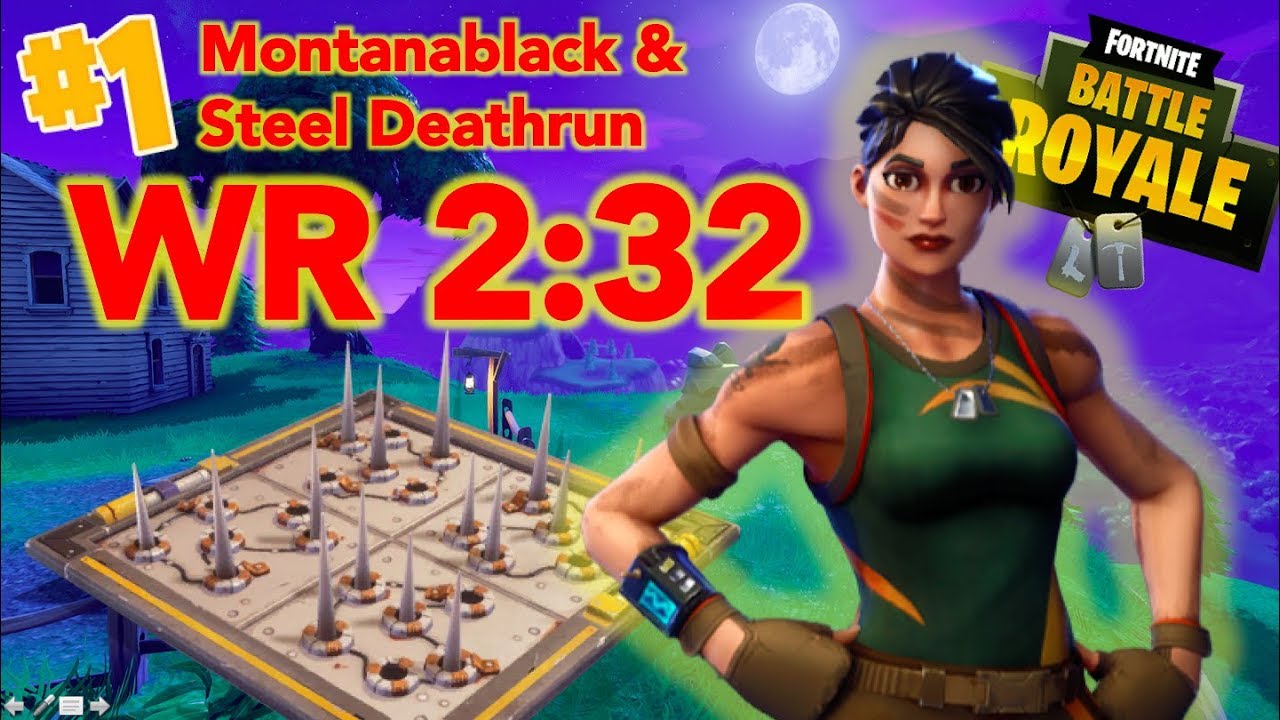 Montanablack/SteelBree Deathrun Parkour - Weltrekordhalter, 