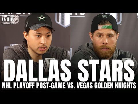 Jason Robertson & Joe Pavelski React to Dallas Forcing GM5 vs. Vegas, Belief in Dallas Comeback