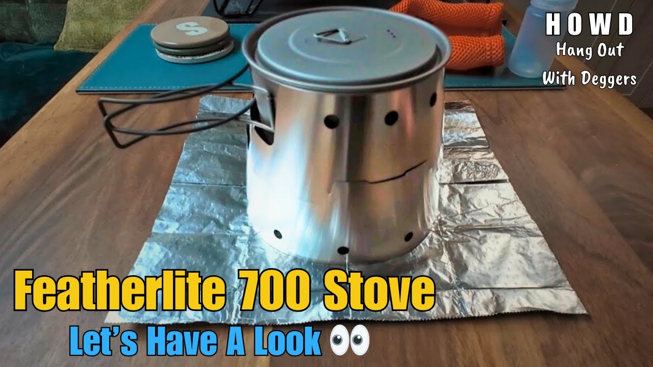 Featherlite 700 Stove Kit - Light Weight Cookset Straight Out The