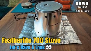 Featherlite 700 Stove Kit - Light Weight Cookset Straight Out The