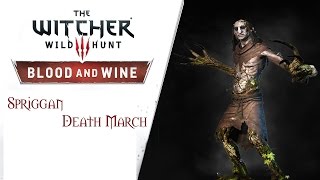 The Witcher 3 Wild Hunt - Blood and Wine - Spriggan Boss Fight [Death March]