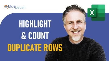 Highlight and Count Duplicate Rows In Excel | Highlight Duplicate Rows in Excel Except First