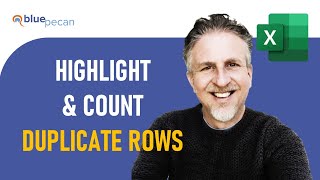 Highlight and Count Duplicate Rows In Excel | Highlight Duplicate Rows in Excel Except First