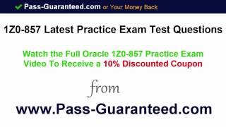 Celebrity 1Z0-857 - Oracle Exam 1Z0-857 Test Questions PDF Profile