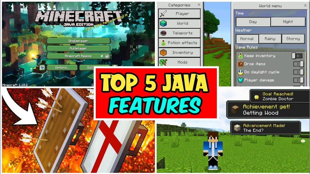 TOP 10 Mods/Addons To Turn Your MCPE Into Minecraft Java Edition 1.19+, Criptbow Gaming