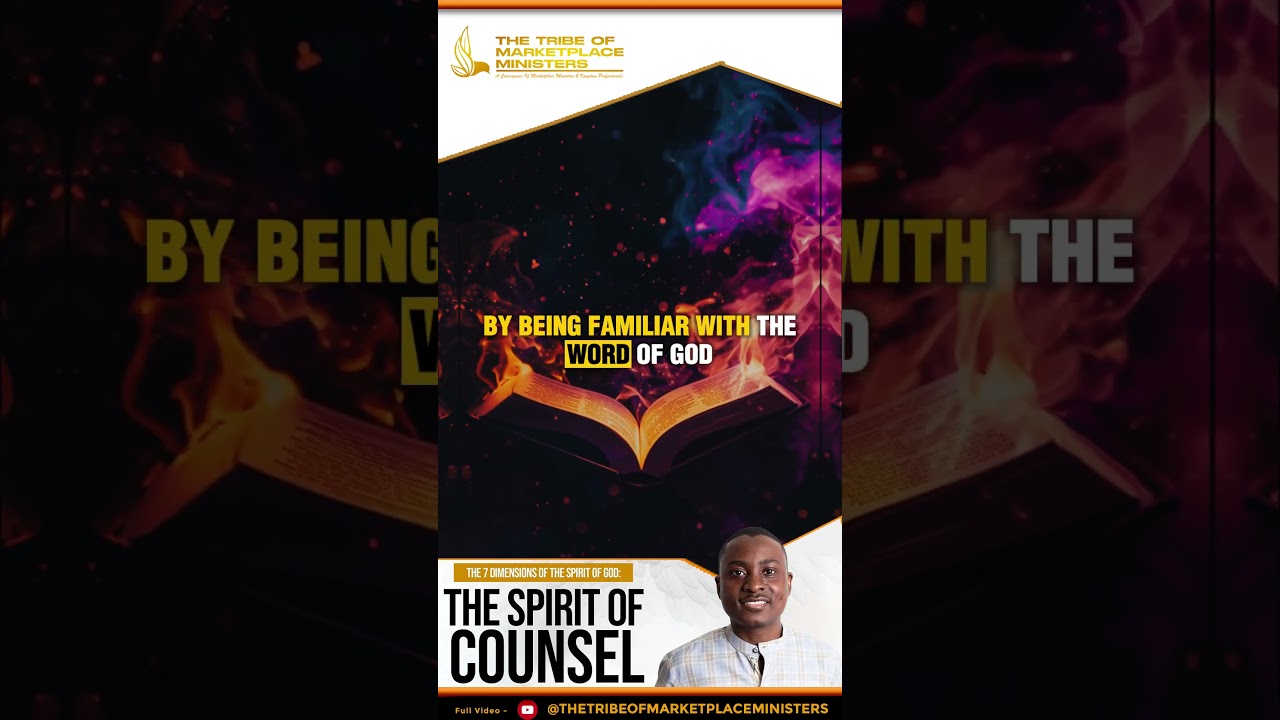How to Partner with the Spirit of Counsel