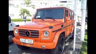 ORANGE Arab Supercars combo (Aventador / G55 AMG)