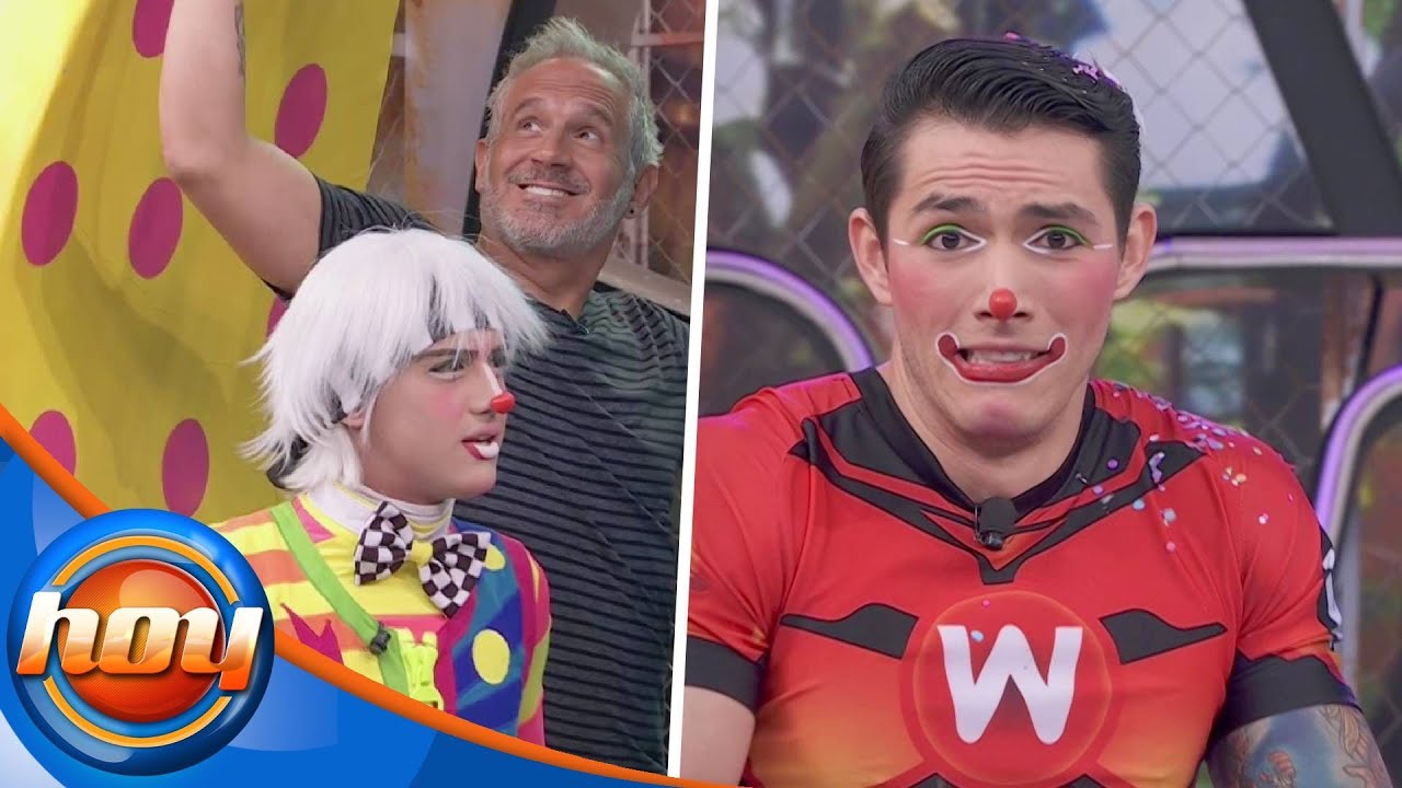 Los Wapayasos no pudieron escapar del confeti en 'Más o Menos' | Programa Hoy