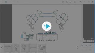Sparkol VideoScribe - Images appear together without being drawn