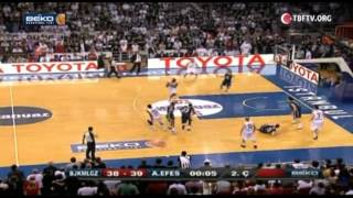 Beşiktaş Milangaz 80 Anadolu Efes 76 Tbl Final 6 Maç Özeti 11062012