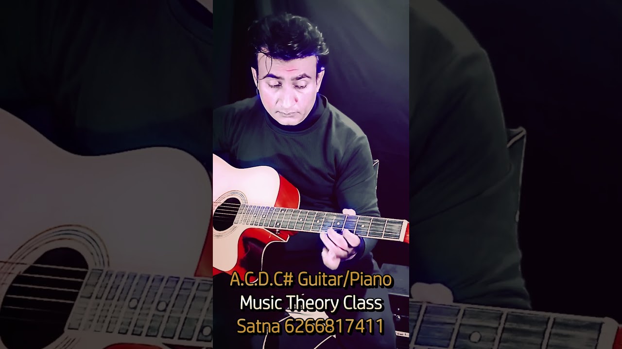 Old Bollywood Classic on Guitar 🎸 | Hum Tere Pyar Mein | A.C.D.C# Music Class