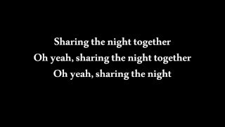 Sharing The Night Together   DR HOOK   Lyrics