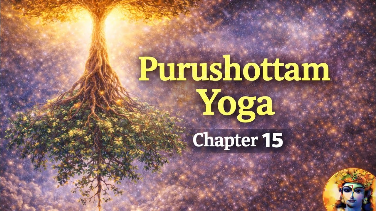 गीता अध्याय 15 | पुरुषोत्तम योग | जीवन वृक्ष का रहस्य