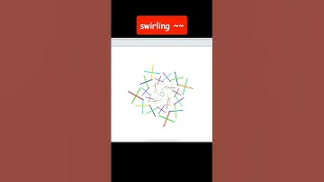 How to Create Swirls with Scratch Coding #scratch #scratchtutorial #scratchprogramming #shorts