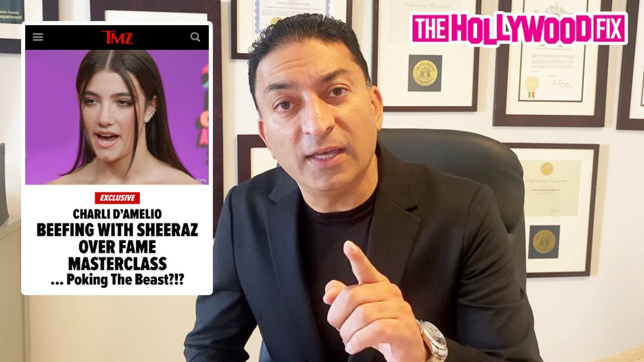 Sheeraz Hasan Responds To Charli D'Amelio Lawsuit & Advises Her To Learn From Kim Kardashian 8.24.21