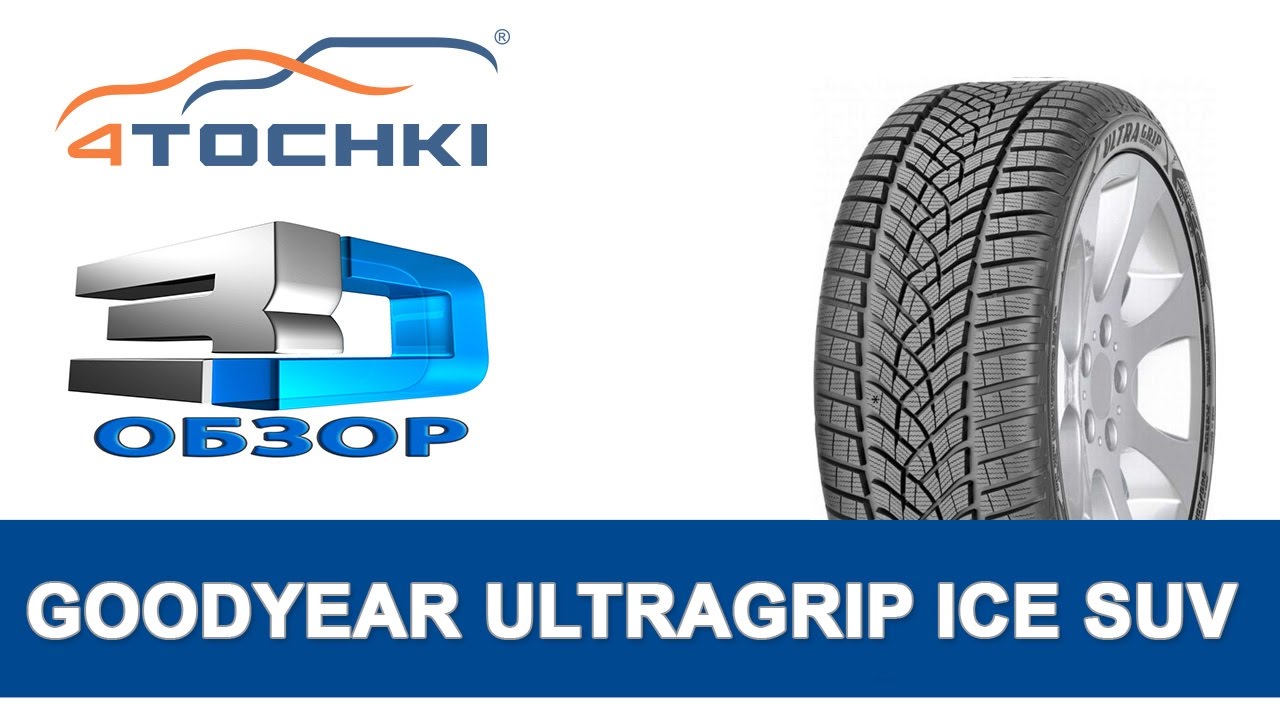 3D-обзор Goodyear UltraGrip Ice SUV Gen-1