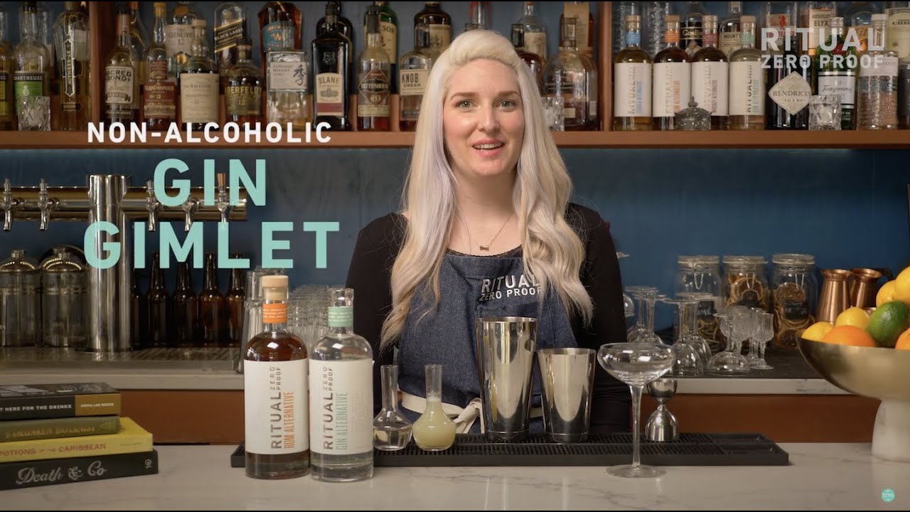 Non-Alcoholic Gin Gimlet | Mocktail Recipes | Ritual Zero Proof - YouTube