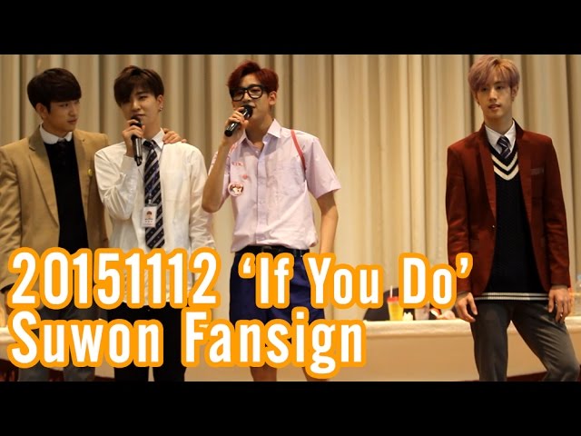 GOT7 If You Do Suwon Fansign 6/6 [20151112] class=
