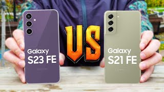 Samsung Galaxy S23 FE vs S21 FE | Абсолютно разные на первый взгляд