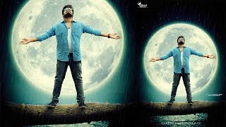Boy And The Moon Photo Manipulation 2017 Photoshop Tutorial