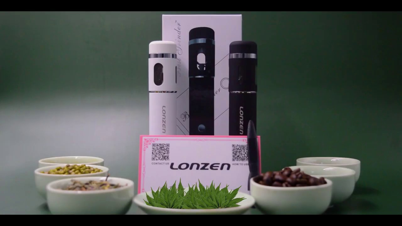 Next Level! LONZEN Electric Dry Herb Grinder YouTube