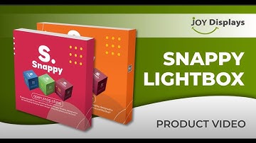 SNAPPY Backlit Pop-up Display Product Video
