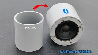 Making Homemade Bluetooth Speake Using PVC Pipe