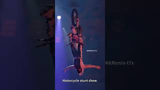 Motorcycle stunt show.#motorcycle #stunt #fmx
