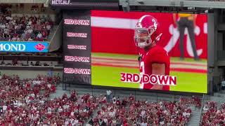 Nick Saban's Last Season Opener  Alabama vs MTSU 2023 #alabamafootball #nicksaban #rolltide