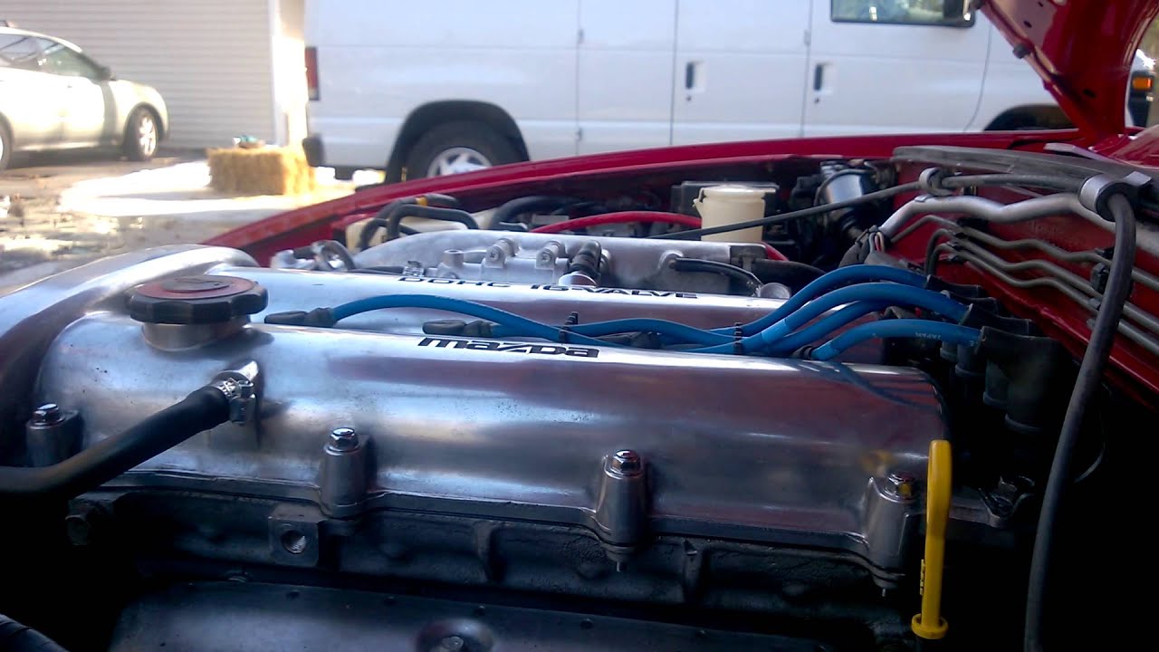 1993 Mazda Miata Engine Sound - YouTube