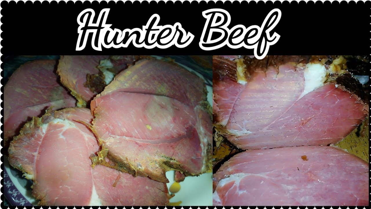 Easy & Unique Hunter Beef Recipe By Home Cuisine YouTube