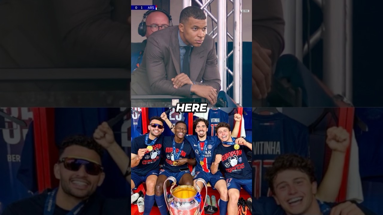 Behind the scenes of PSG’s back-to-back UCL wins.😳😰 (respect to Luis Enrique📈)