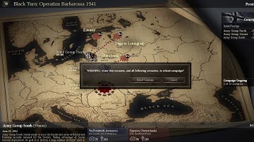 Unity of command DLC Black Turn brilliant campaing misson 2 army group center and army group south