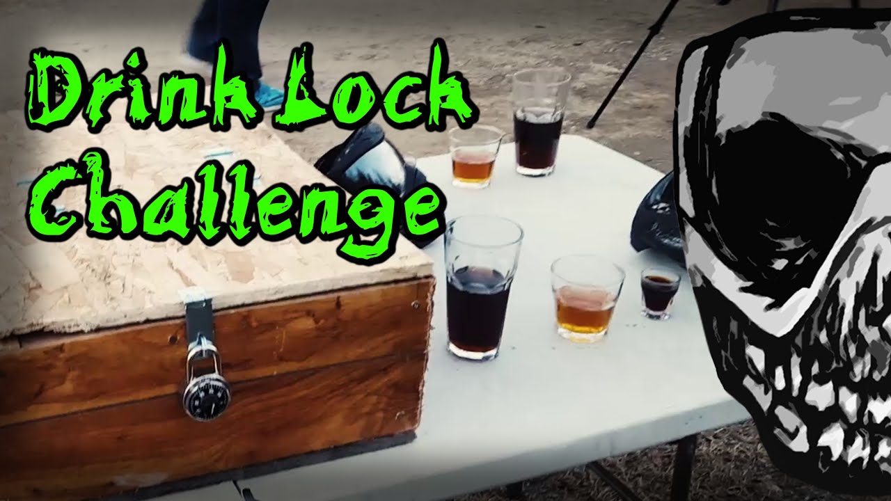 Drink Lock Challenge Paintball Drinking Game YouTube