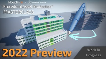 2022 Preview - Lecture Modules 2 & 3 - "Procedural Asset Production" Masterclass
