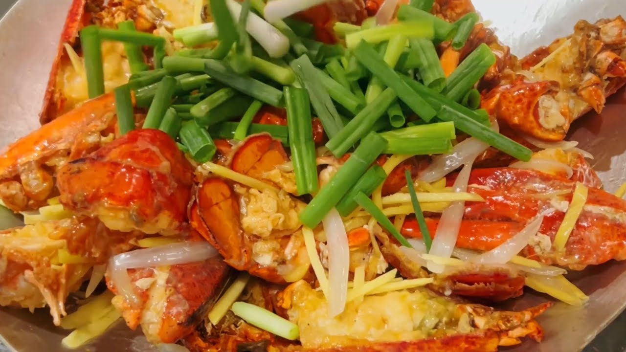 Tôm Hùm Xào Hành Gừng Cách Này Ngon 