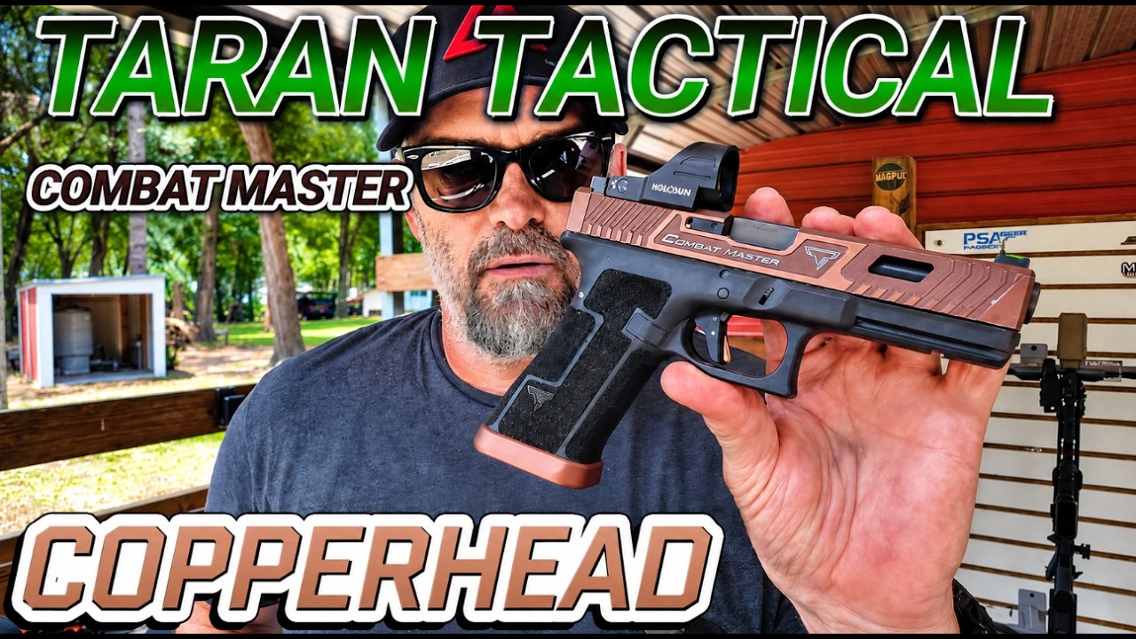 Glock 17 Combat Master Copperhead / Taran Tactical Innovations / Freaking Awesome!!