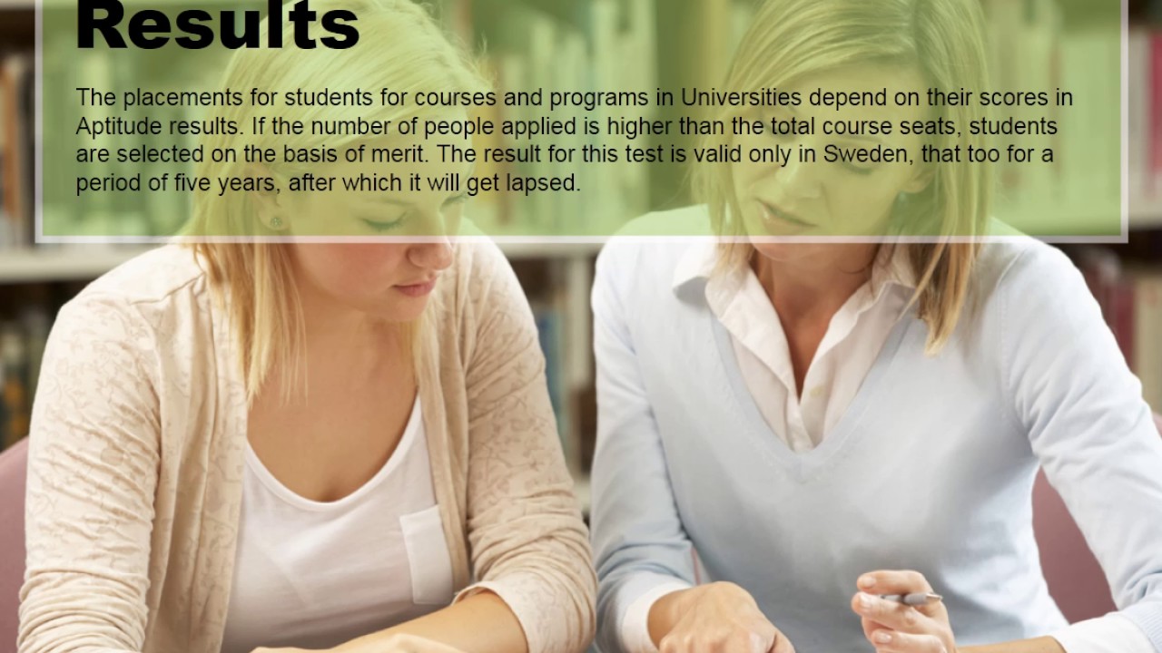 A brief overview of the scholastic aptitude test