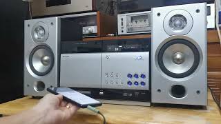 Sharp CX8 .có xóa MD trên máy . fm108hz. cd ko chạy tặng kèm usb blutooth. giá : 850k .0905 39 63 68
