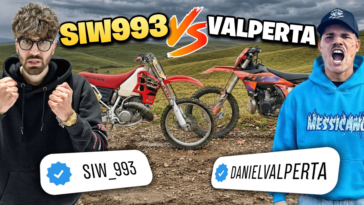 CR500 Vs KTM 300 - Sfida leggendaria