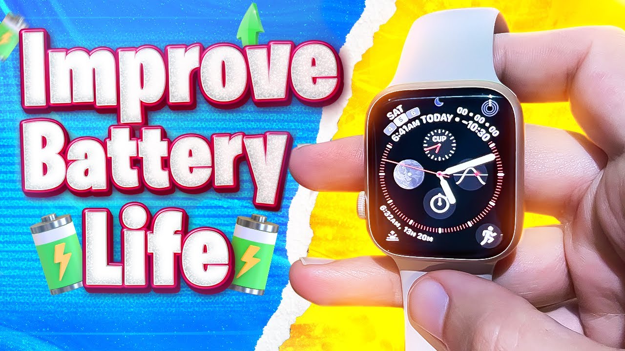 10 Ways To Improve Apple Watch Battery Life! YouTube