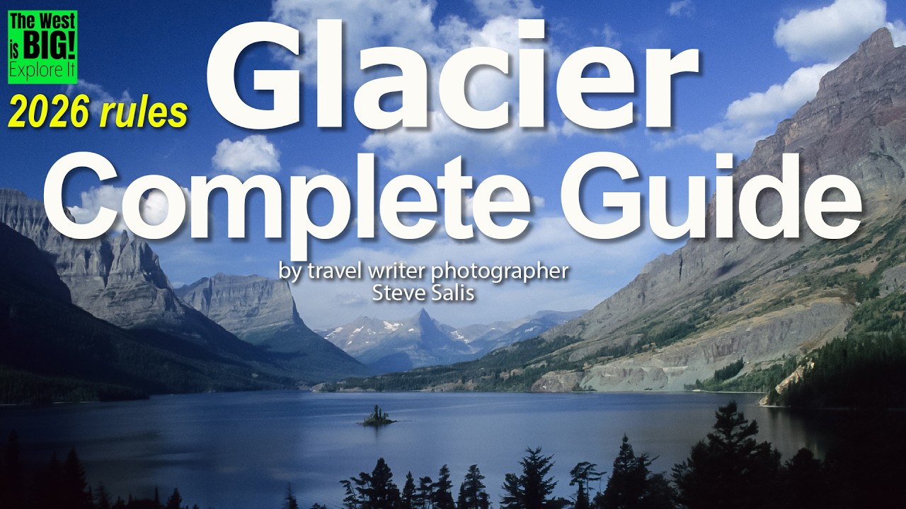 Glacier National Park: Complete Guide- to the Sun Road, it's trails, Lodges and Red Bus & boat tours