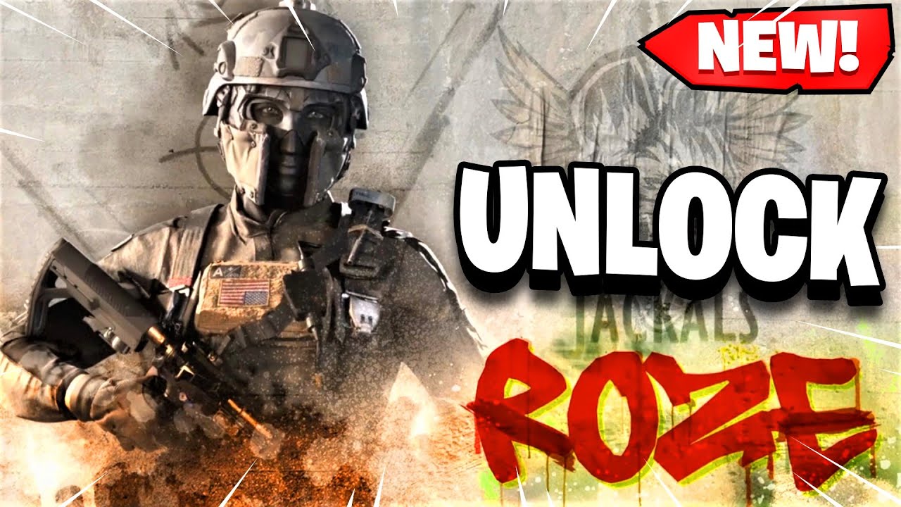 How To Unlock Roze In Modern Warfare Roze Operator In Cod Mw Roze Finishing Move In Mw Youtube