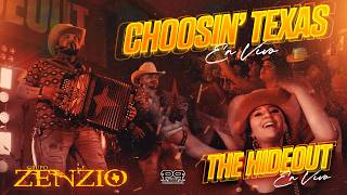 Grupo Zenzio [ CHOOSIN TEXAS ] EN VIVO/LIVE ( THE HIDEOUT HOUSTON )